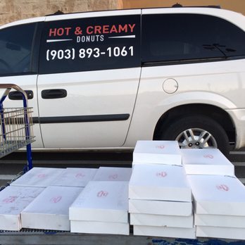 Hot & Creamy Donuts - a cart full of donuts - Donuts Near Me - Sherman, Texas Hot & Creamy Donuts - a cart full of donuts - Donuts Near Me - Sherman, Texas