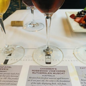 Reading Room Restaurant - Wine trio flight - delish - Seafood Near Me - Bar Harbor, Maine Reading Room Restaurant - Wine trio flight - delish - Seafood Near Me - Bar Harbor, Maine