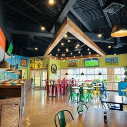 Taco Maya Mexican Grill - Inside the restaurant..