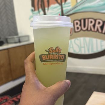 The Salty Burrito - Cucumber lime Agua fresca was delicious! - Mexican Near Me - Nashville, Tennessee The Salty Burrito - Cucumber lime Agua fresca was delicious! - Mexican Near Me - Nashville, Tennessee