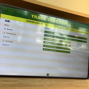 Panera Bread - Monitor to let you know the status of your order - Salad Near Me - Sparks, Nevada Panera Bread - Monitor to let you know the status of your order - Salad Near Me - Sparks, Nevada