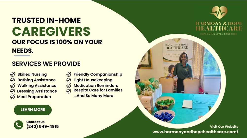 Harmony & Hope Healthcare - home care agency in Frederick, MD