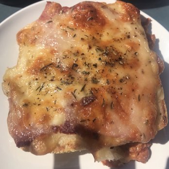 Franny's Cup and Saucer - Ham & Cheese Croque Monsieurs(heated)we shared!! - Bakeries Near Me - Point Arena, California Franny's Cup and Saucer - Ham & Cheese Croque Monsieurs(heated)we shared!! - Bakeries Near Me - Point Arena, California