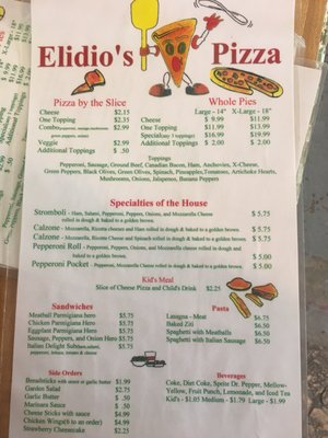 Menu photo 3 Elidios's Pizza Knoxville, TN Menu photo 3 Elidios's Pizza Knoxville, TN