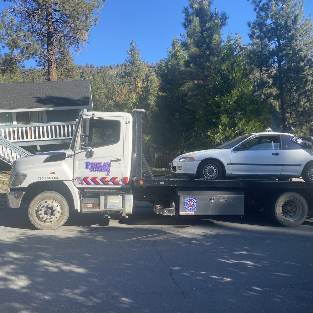 Phelan Towing - Towing my non-op vehicle - Towing Near Me