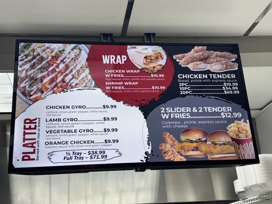 Menu photo 2 Express Hot Chicken Warren, MI