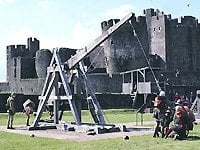 Caerphilly Castle by null