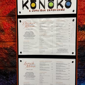 Konoko Restaurant - Menu - Caribbean Near Me - White Marsh, Maryland Konoko Restaurant - Menu - Caribbean Near Me - White Marsh, Maryland