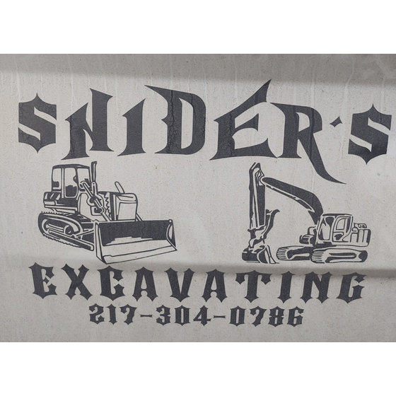 Slide of Snider's Excavating