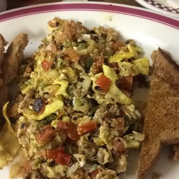 Jack & Benny's - Chorizo scramble! Delicious!! - Breakfast & Brunch Near Me - Columbus, Ohio