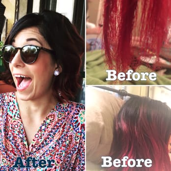 In Style Hair - The Before and After... In Style and Savannah did a great job fixing a hair catastrophe! I have never loved a cut and color so much. - Hair Salons Near Me - Orlando, Florida In Style Hair - The Before and After... In Style and Savannah did a great job fixing a hair catastrophe! I have never loved a cut and color so much. - Hair Salons Near Me - Orlando, Florida