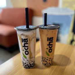 two cups of iced tea