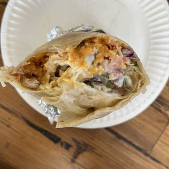 Señor Taco - Cross Section of Veggie Burritos - Tacos Near Me - Bellevue, Washington