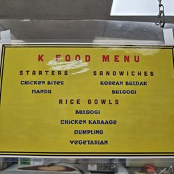 Sandwich King - Now offering korean menu. Yes!!