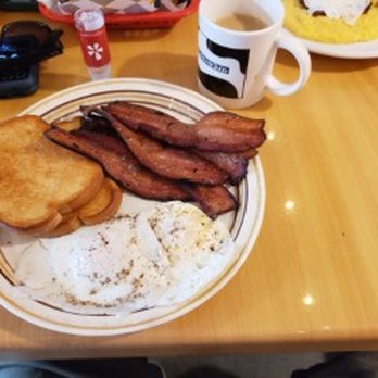 Love Handle - Classic Plate - Eggs over medium, toast, BACON! - Delis Near Me - Indianapolis, Indiana