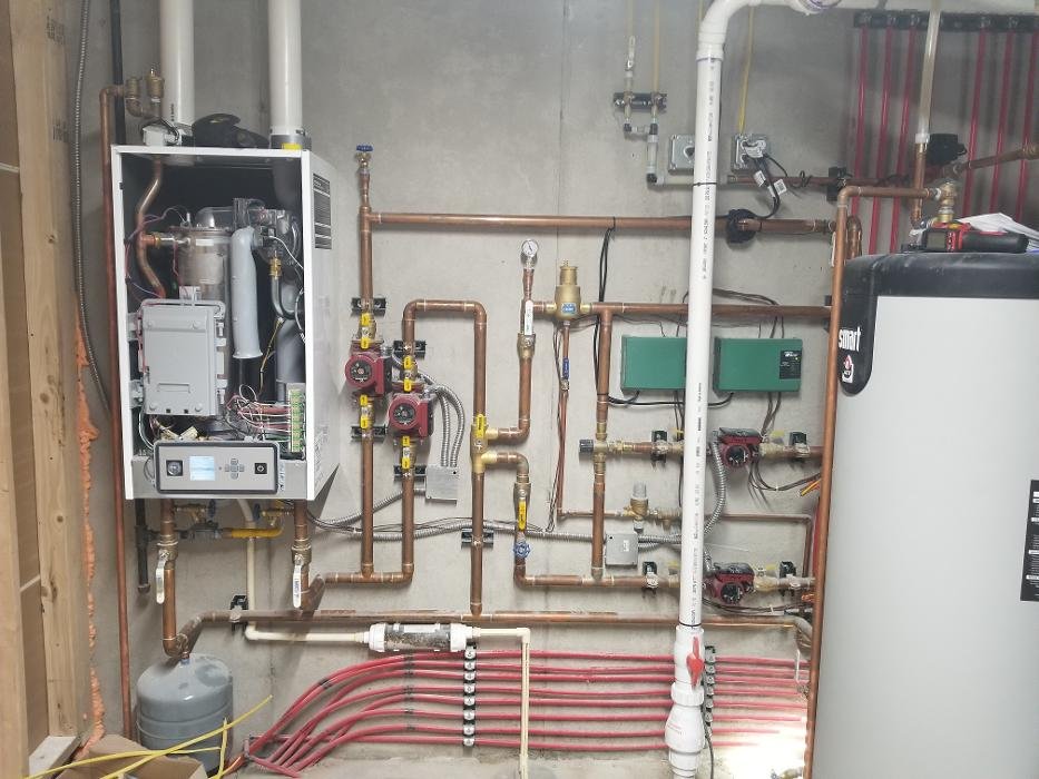 Slide of Front Range Water Heater and Excavation