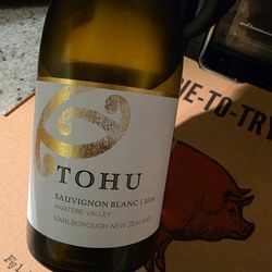 The Vault - The last bottle already chilled of TOHU sauv blanc