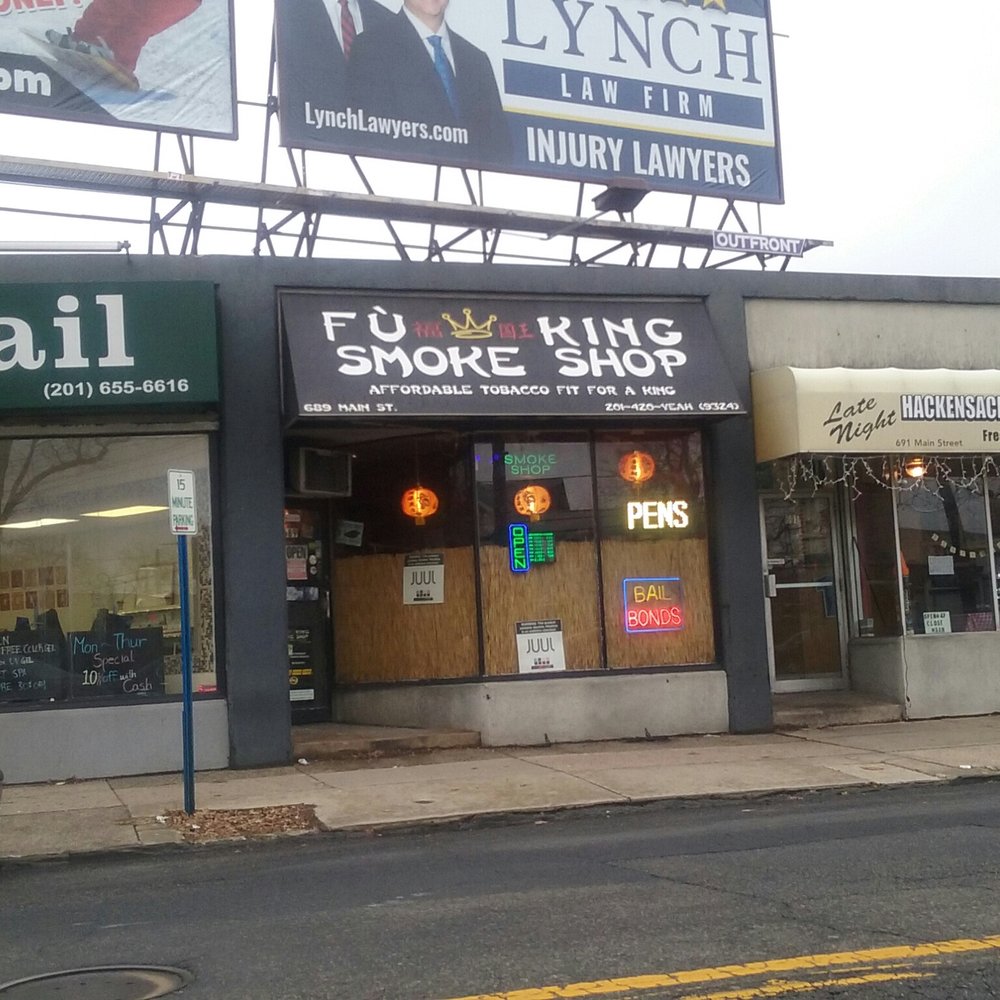 FU KING SMOKE SHOP 11 Photos & 12 Reviews Tobacco Shops 689 Main St, Hackensack, NJ