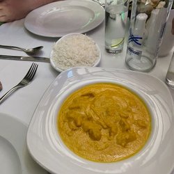 Spice Room - Chicken Korma and rice