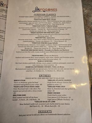 Menu photo 2 Los Fogones Goldsboro, NC Menu photo 2 Los Fogones Goldsboro, NC