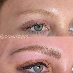 Brows By YK - Microblading after 2 sessions