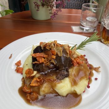 Švejk - Beef cheek in red wine sauce - Czech Near Me - Český Krumlov, JC Švejk - Beef cheek in red wine sauce - Czech Near Me - Český Krumlov, JC