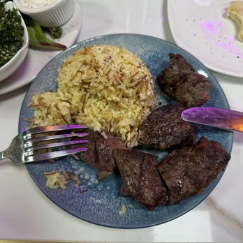 Dvine Mediterranean Experience - Long Beach - Beef Kebab Plate - Mediterranean Near Me - Long Beach, California Dvine Mediterranean Experience - Long Beach - Beef Kebab Plate - Mediterranean Near Me - Long Beach, California
