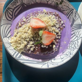 Enseamada Cafe - Ube Pancakes - Filipino Near Me - Everett, Washington