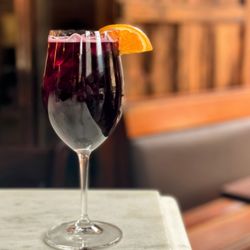 Pascolo Ristorante - The Red Wine Supernova is a great spritzy cocktail. Pascolo Ristorante Burlington, Vermont. Restaurant in Burlington.