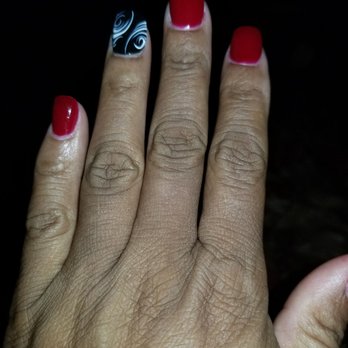 L A Nails - Horrible job - Nail Salons Near Me - Bellflower, California