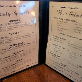 Green Street Tavern - Small and drinks menu. - Barbeque Near Me - Galena, Illinois