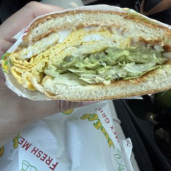 Cancun Juice - Torta de huevo/ Egg torta - Mexican Near Me - Chino, California