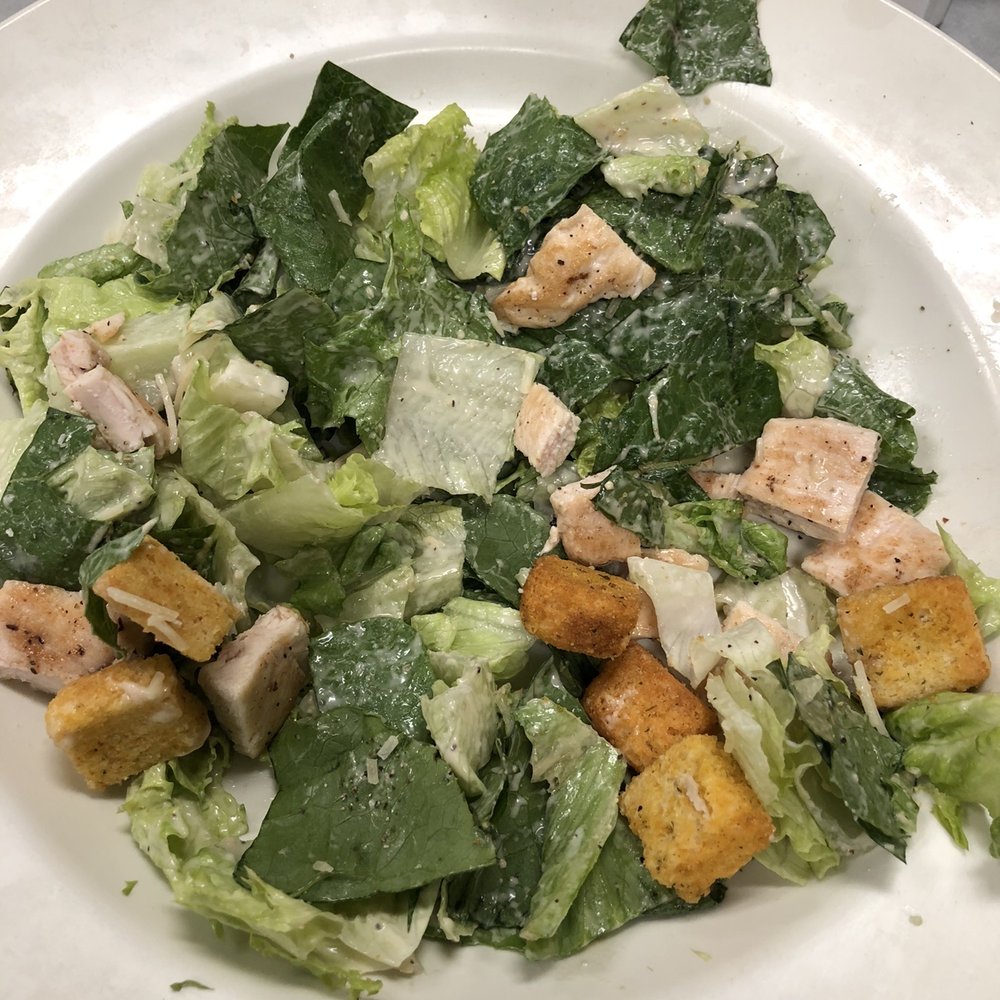 Q Cafe - Chicken Caesar salad, yummy! - New American Near Me - Thomasville, Georgia Q Cafe - Chicken Caesar salad, yummy! - New American Near Me - Thomasville, Georgia