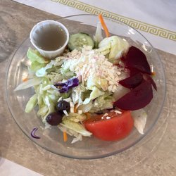 Delhi Cafe - Greek side salad