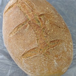 Levain - Pão de milho - Curso de "Pães caseiros com fermento natural"
