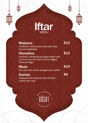Menu photo 3 GOSHT Brooklyn, NY