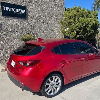 Tint Crew - 15% Llumar CTX all around including sunroof and 5% Rayno Phantom S5 windshield visor - Car Window Tinting Near Me - Buena Park, California Tint Crew - 15% Llumar CTX all around including sunroof and 5% Rayno Phantom S5 windshield visor - Car Window Tinting Near Me - Buena Park, California