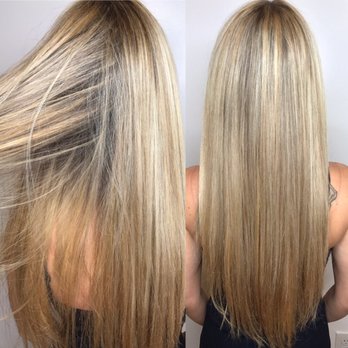 Salon de Oro - Hair painting and a full head of SoCap hair extensions - Hair Salons Near Me - Boca Raton, Florida Salon de Oro - Hair painting and a full head of SoCap hair extensions - Hair Salons Near Me - Boca Raton, Florida