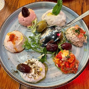 Agora Tysons - Spread sampler - Mediterranean Near Me - Tysons, Virginia