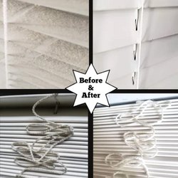 Blind Magic - Ultrasonic Blind Cleaning - BLIND MAGIC Ultrasonic Blind Cleaning. 
Before & After!