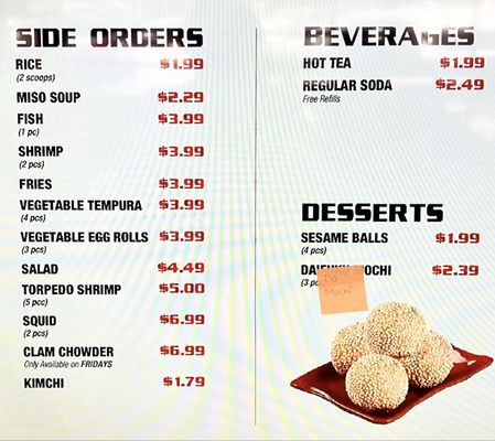 Menu photo 3 Central Fish Company Fresno, CA