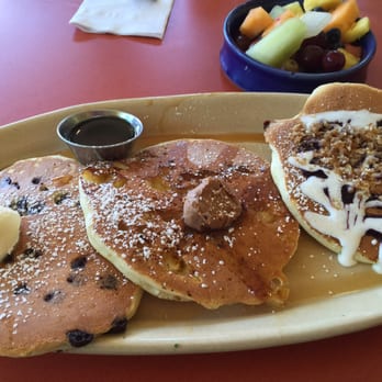 Snooze, an A.M. Eatery - Pancake flight! - Breakfast & Brunch Near Me - Gilbert, Arizona Snooze, an A.M. Eatery - Pancake flight! - Breakfast & Brunch Near Me - Gilbert, Arizona