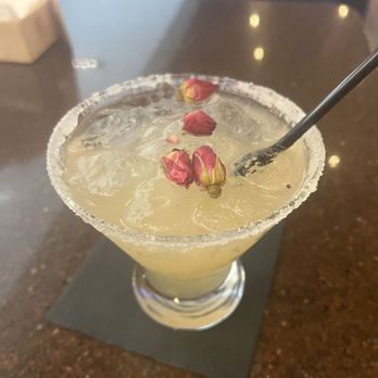 Pinz Bowling Kitchen + Bar - Hampton Water Rosé Margarita. How pretty! Great cocktail. - Bowling Near Me - Studio City, California Pinz Bowling Kitchen + Bar - Hampton Water Rosé Margarita. How pretty! Great cocktail. - Bowling Near Me - Studio City, California