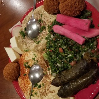 Cedar Palace - Spreads app plate. - Lebanese Near Me - Chicago, Illinois
