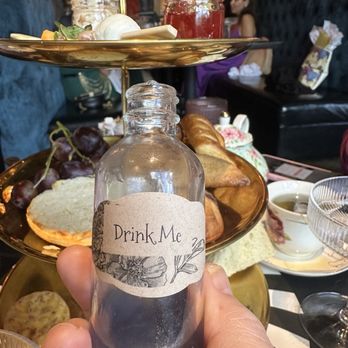 Story - Magic potion you can add in your drinks. Purple with sparkles! - New American Near Me - Anaheim, California Story - Magic potion you can add in your drinks. Purple with sparkles! - New American Near Me - Anaheim, California