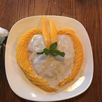 90 Degrees Bangkok Cafe and Bar - Mango sticky rice - Thai Near Me - Bothell, Washington