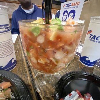 Taco Nazo - Shrimp Cocktail - Mexican Near Me - Bellflower, California Taco Nazo - Shrimp Cocktail - Mexican Near Me - Bellflower, California