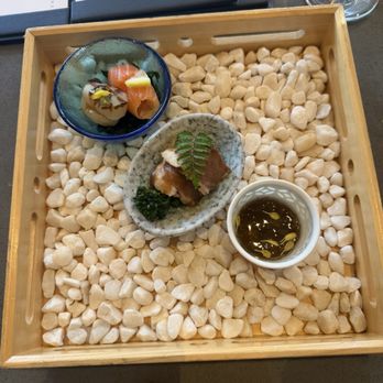 Miku - Reasi (selection of cold appetizers) - Japanese Near Me - Toronto, Ontario Miku - Reasi (selection of cold appetizers) - Japanese Near Me - Toronto, Ontario