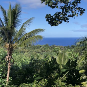 Huelo Lookout Fruit Stand - One view of the lookout. - Juice Bars & Smoothies Near Me - Haiku, Hawaii