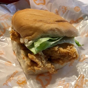Jollibee - The crunch chicken sandwich. Its just ok - Fast Food Near Me - Houston, Texas Jollibee - The crunch chicken sandwich. Its just ok - Fast Food Near Me - Houston, Texas